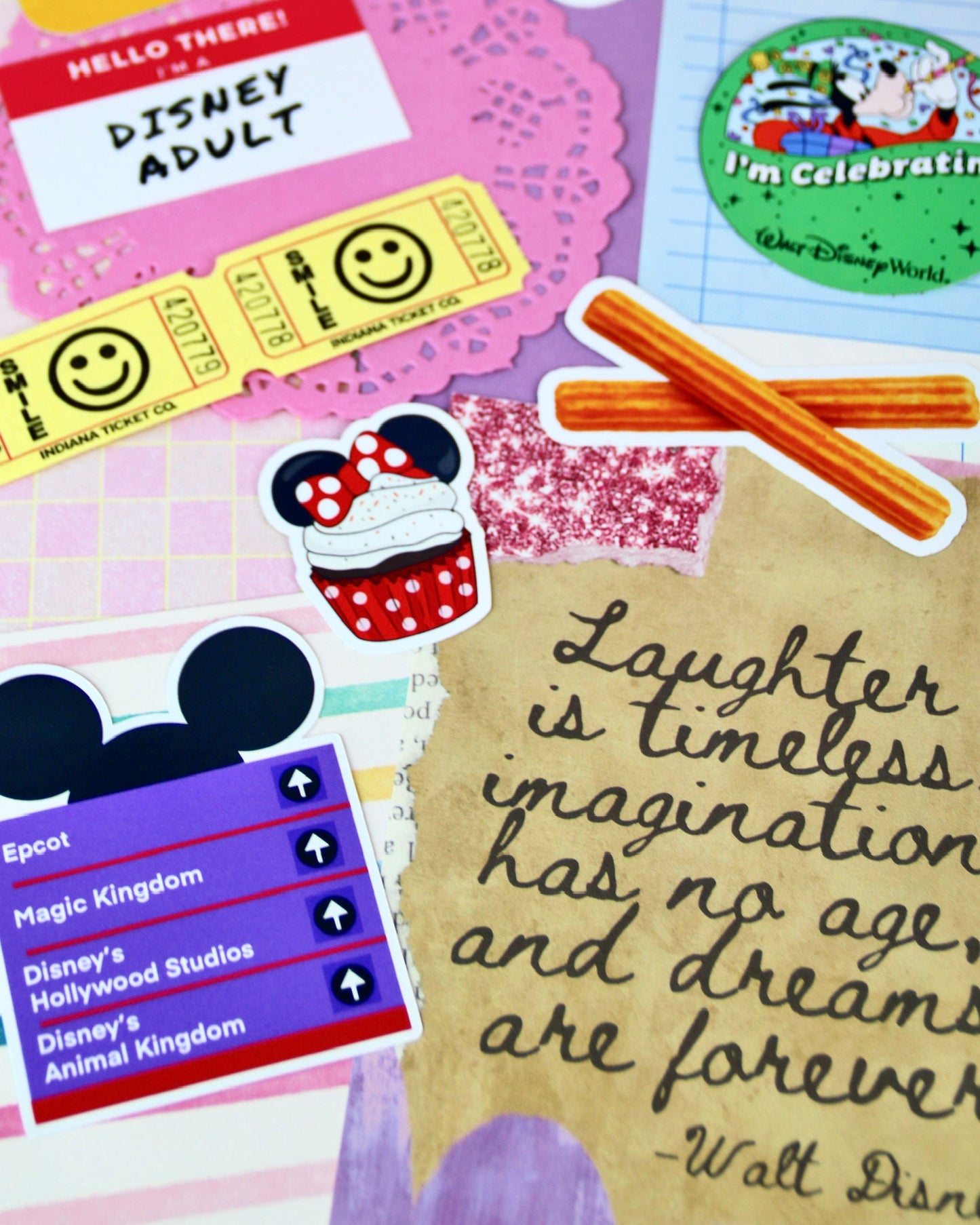 Junk Journal Mini Scrap Pack - Crafts + DIY