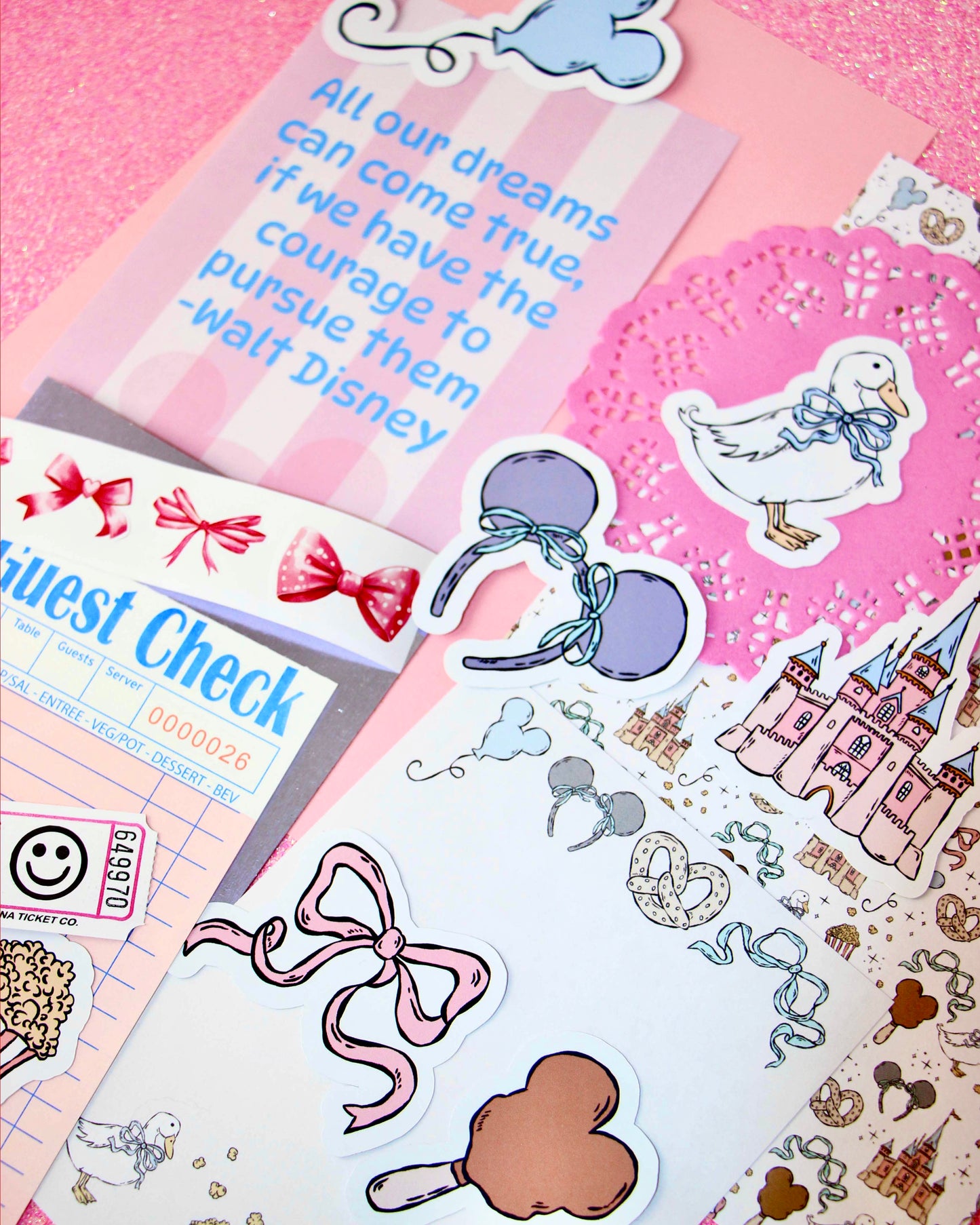 Junk Journal Mini Scrap Pack - Crafts + DIY - Hub Grass & Castle Views Collection