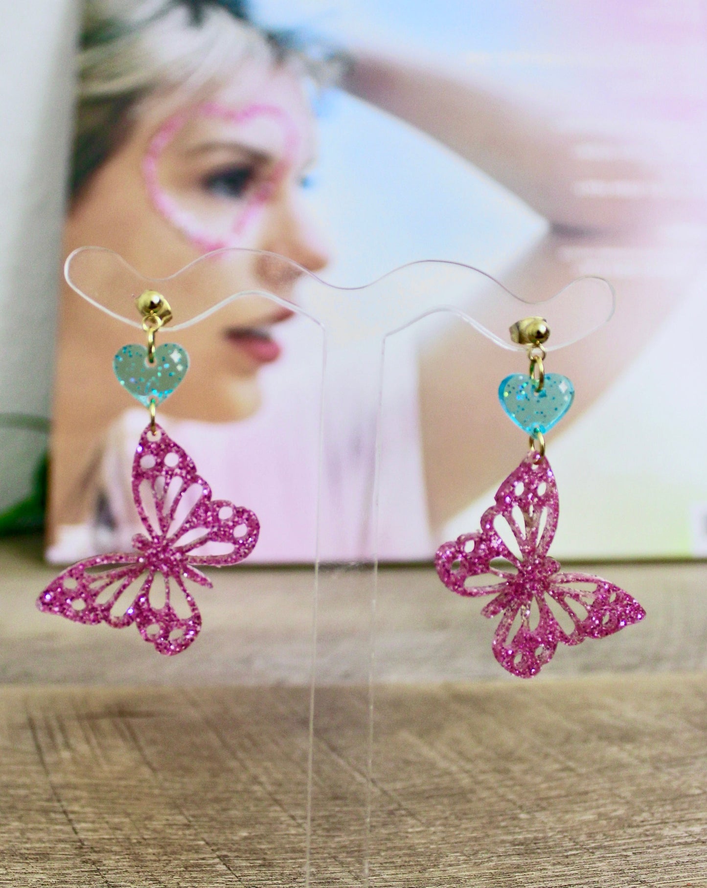Lover Butterfly Dangle Earrings - Swifties