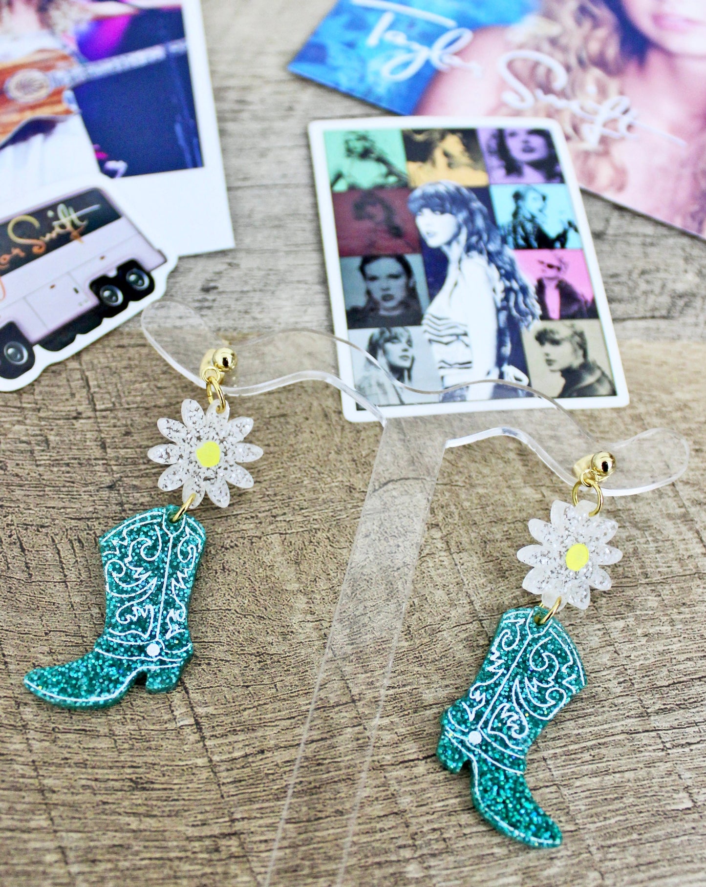 Debut Boots Dangle Earrings - Swifties