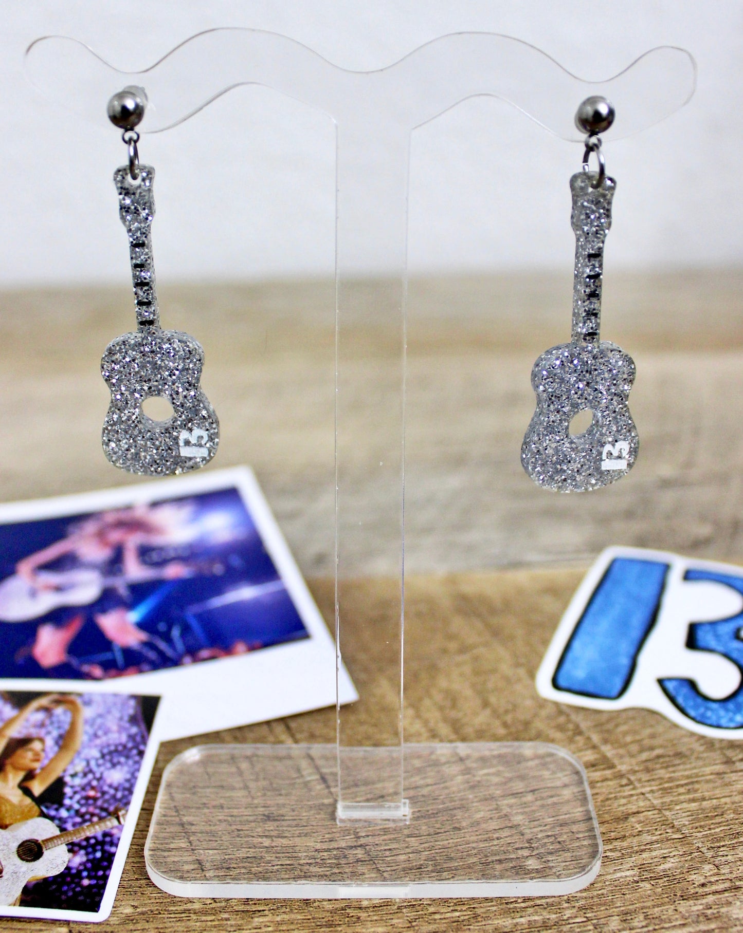 Fearless Guitar Dangle Earrings - Swifties