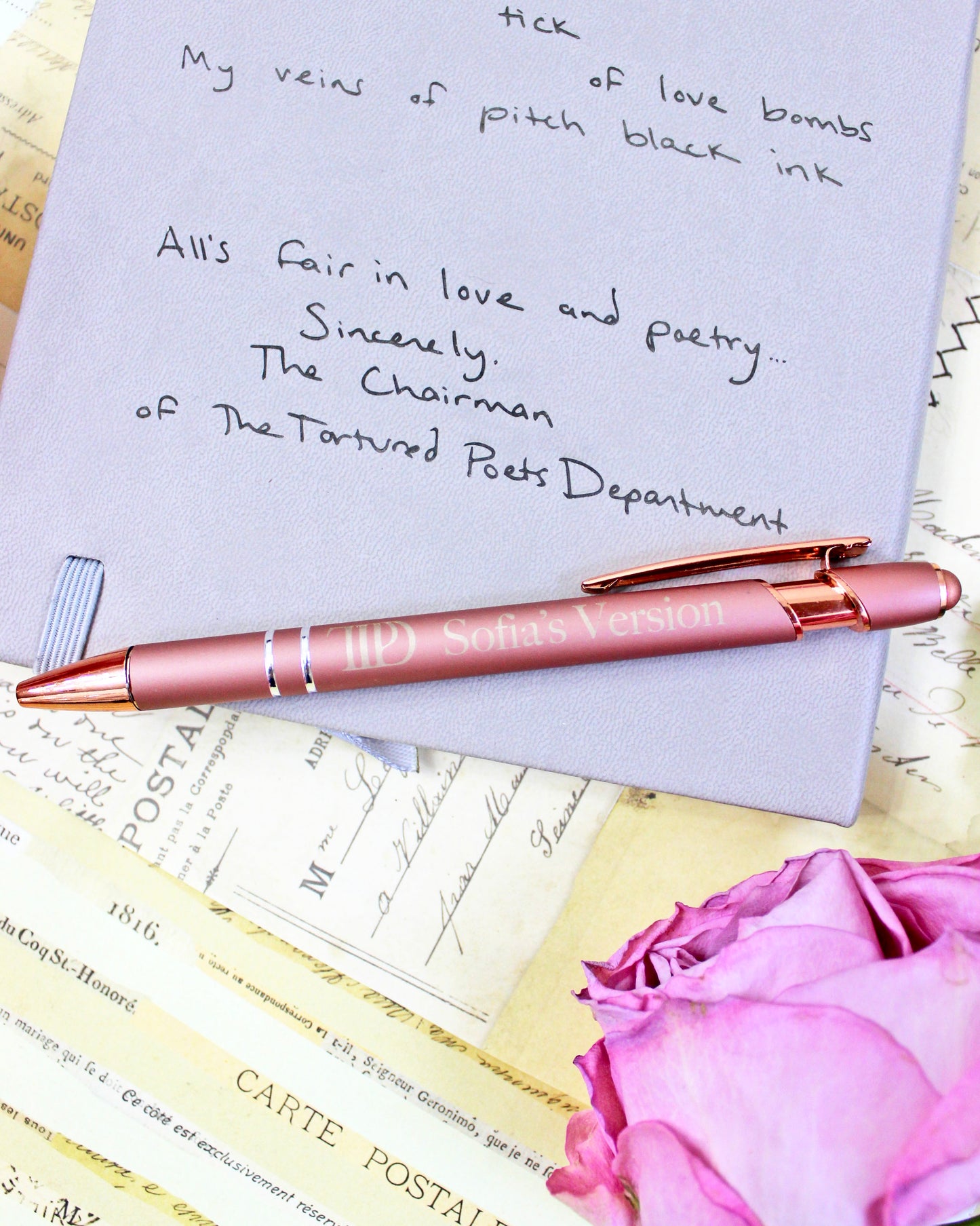 TTPD Custom Pen