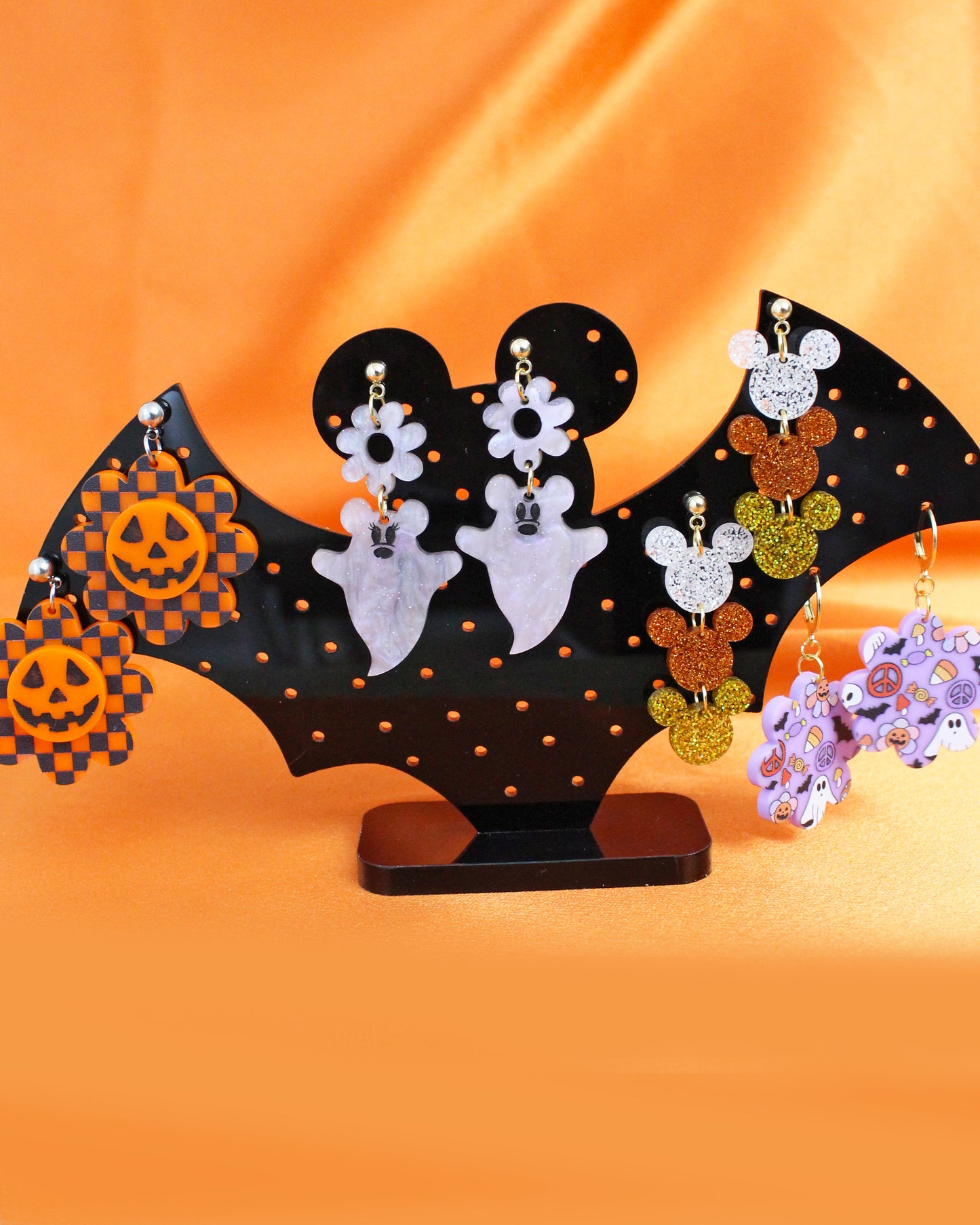 Bat Earring Holder - Halloween