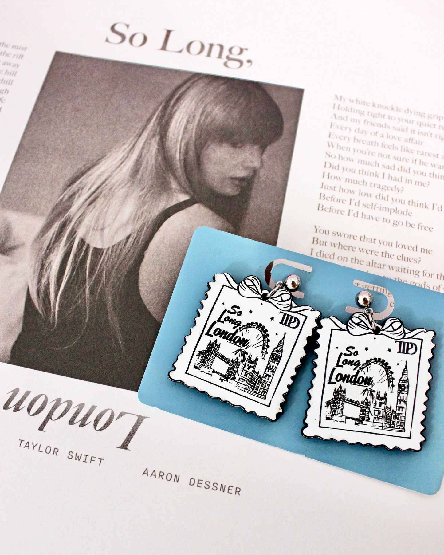 London Dangle Earrings - Swifties