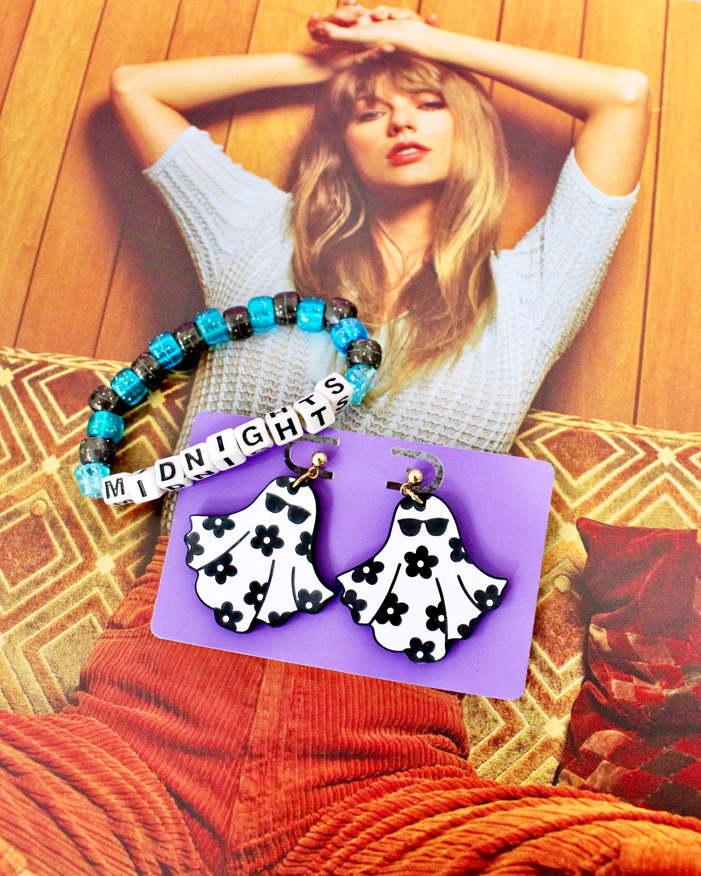 Anti-Hero Dangle Earrings - Swifties