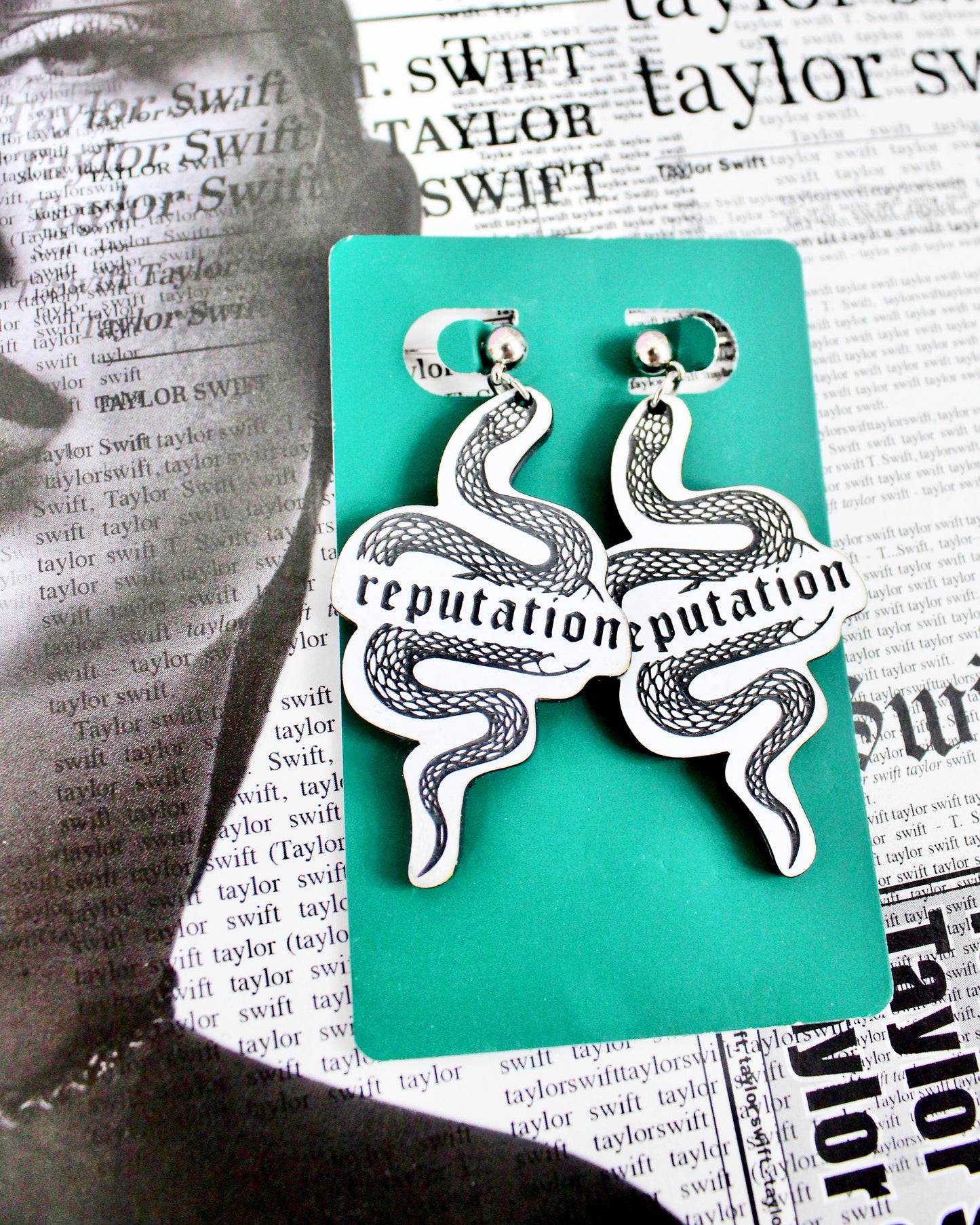 Snake Dangle Earrings - Swifties