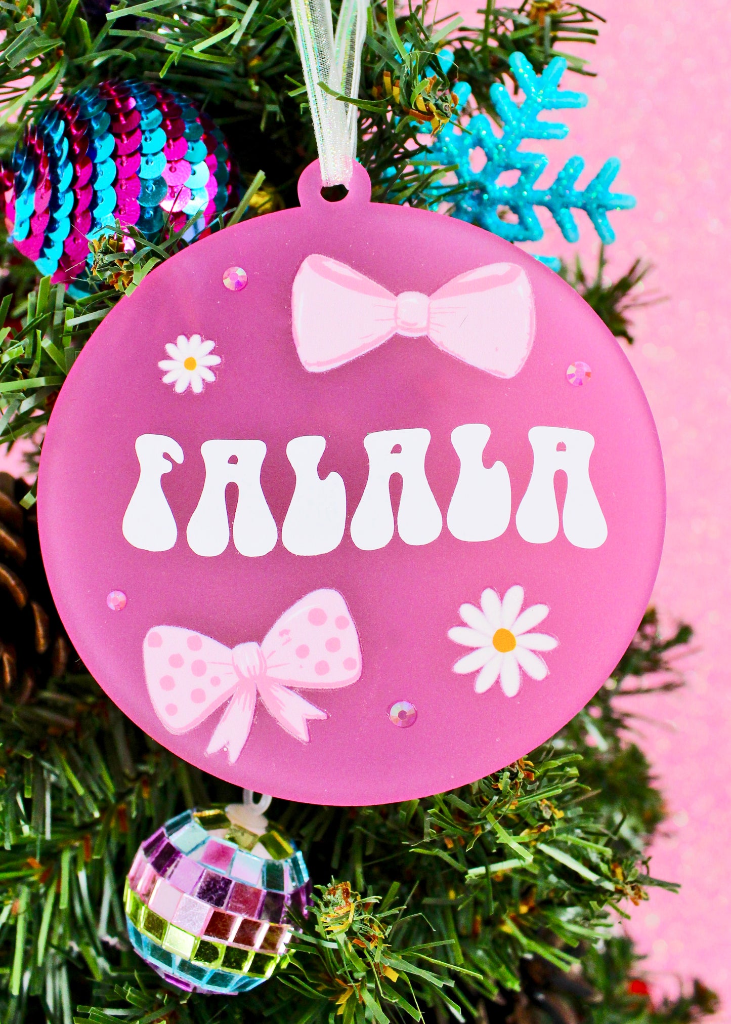 Falala Ornament - Merry & Bright
