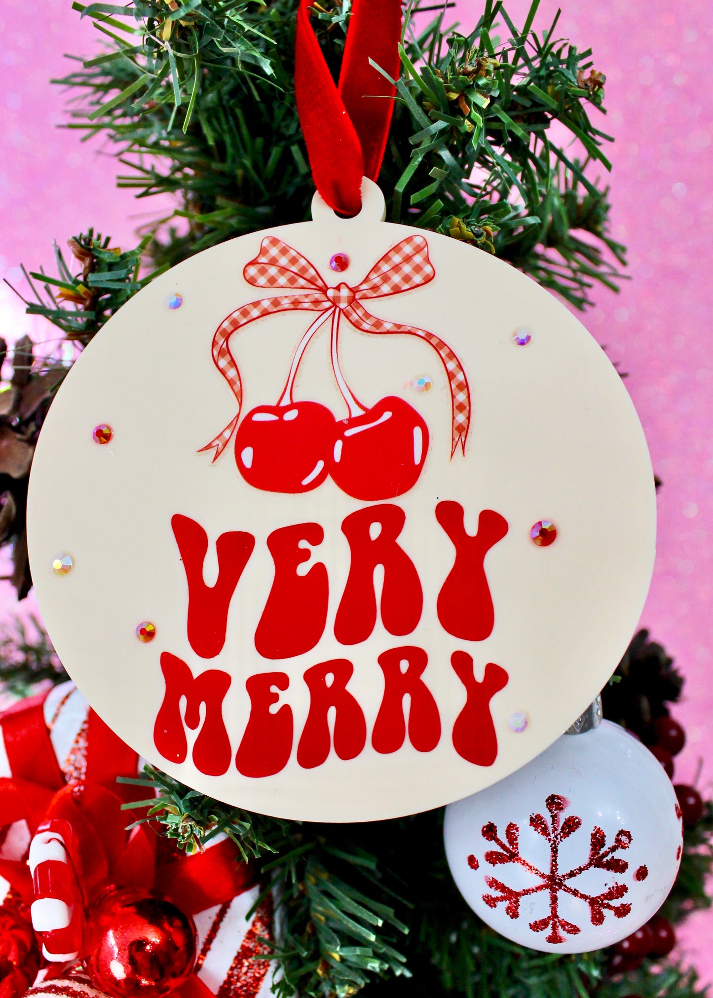 Very Merry Ornament - Merry & Bright