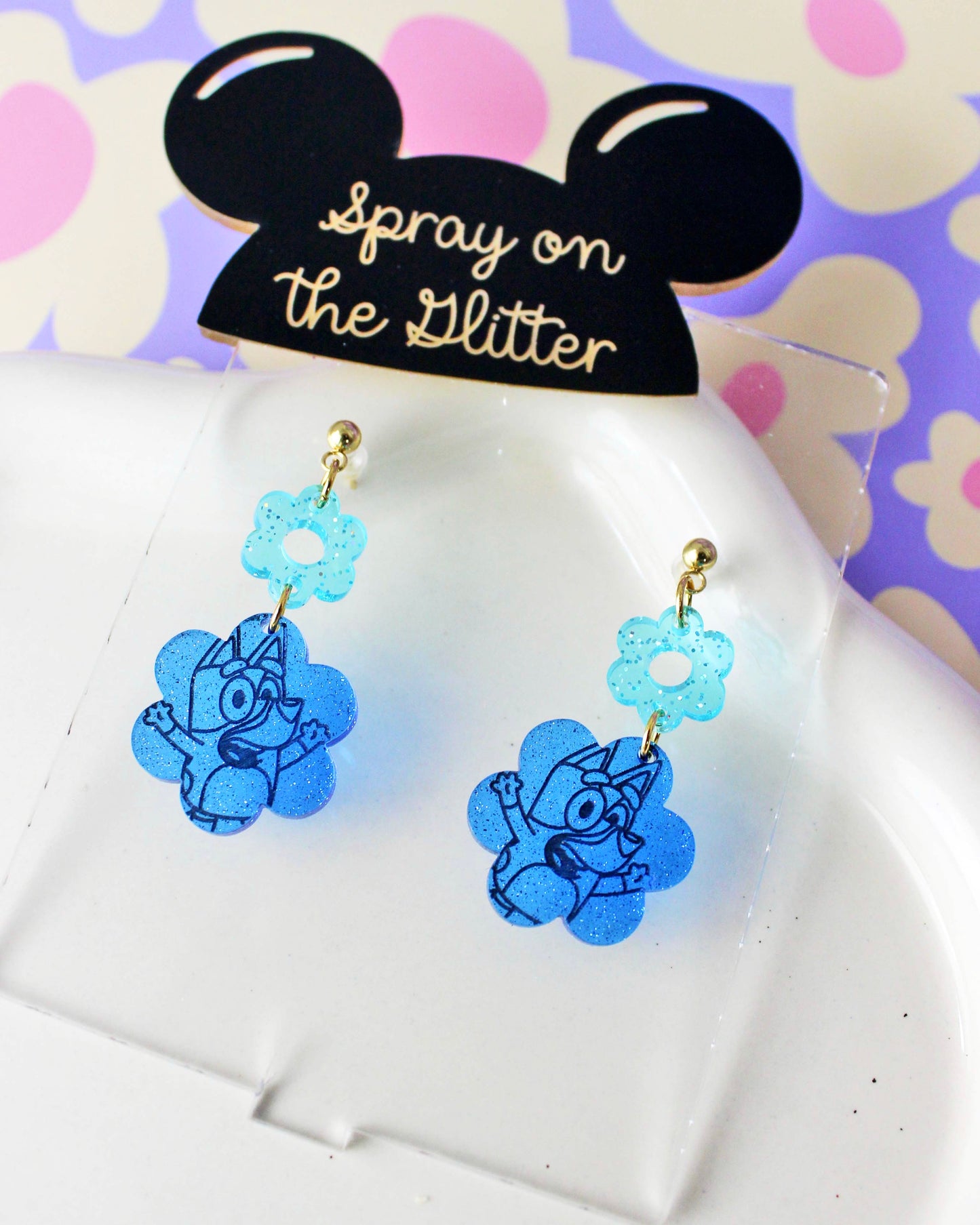 Heeler Fam Dangle Earrings - Character Jellies