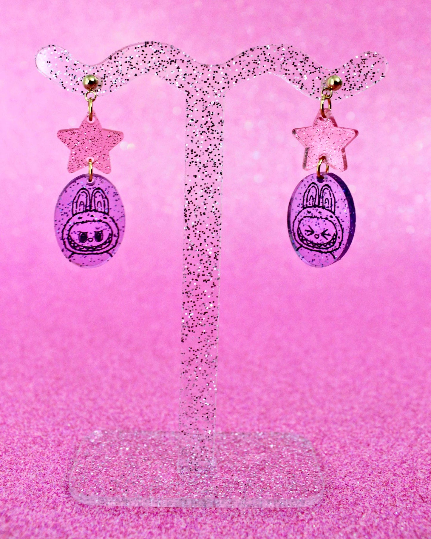 Chaos Cuties Dangle Earrings - Character Jellies