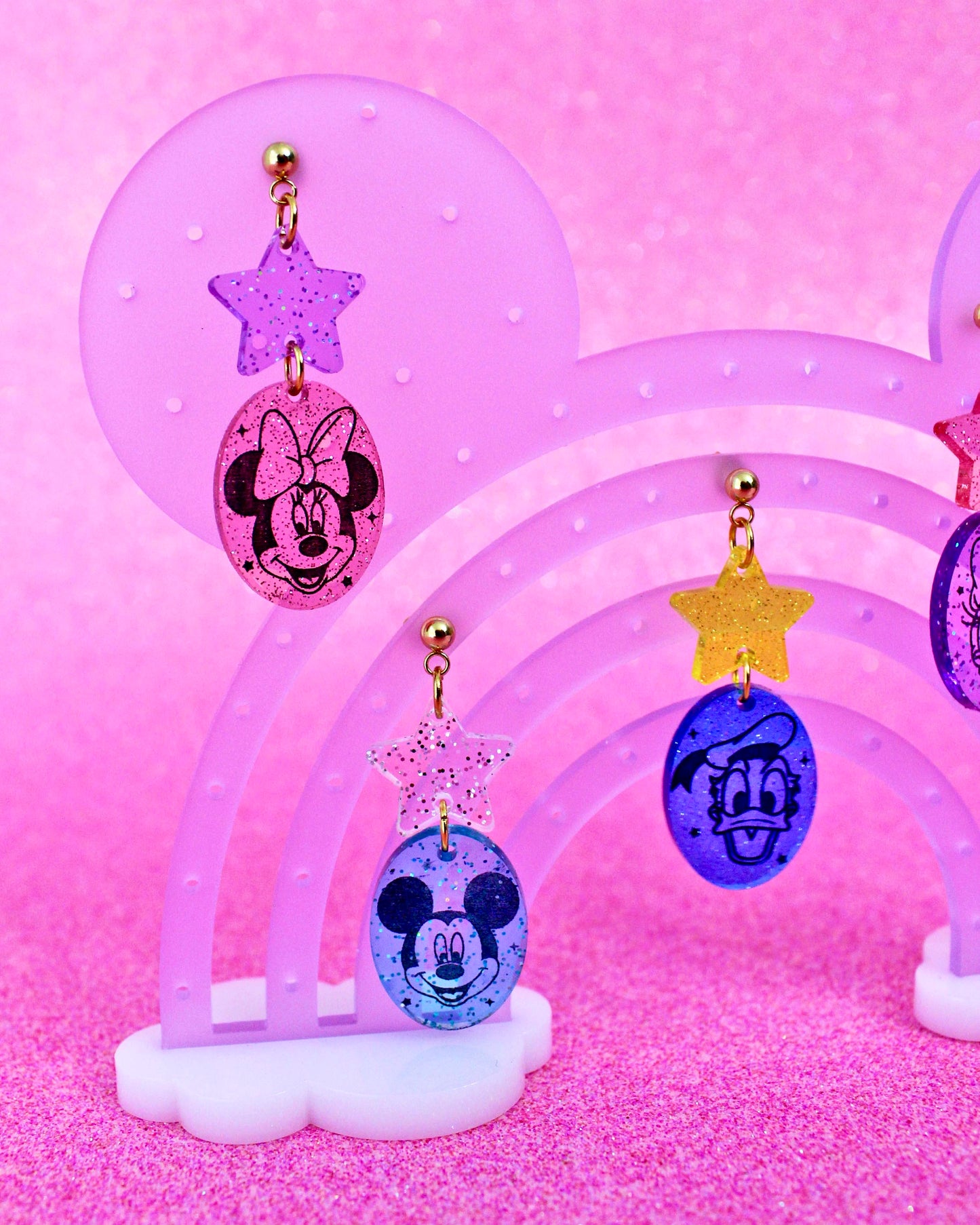 Classic Friends Dangle Earrings - Character Jellies