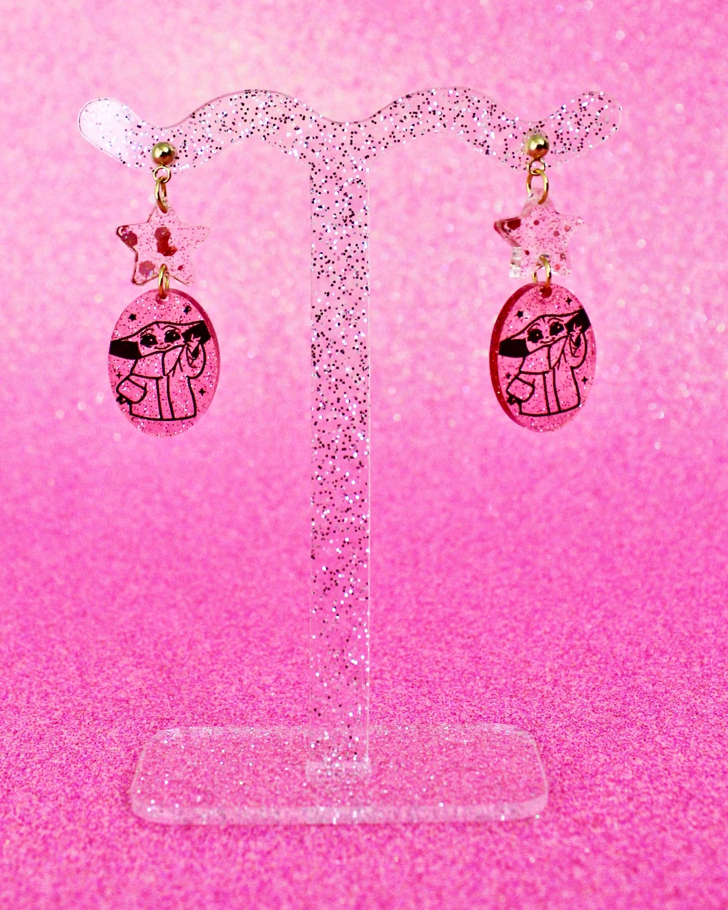 Galactic Squad Dangle Earrings - Character Jellies