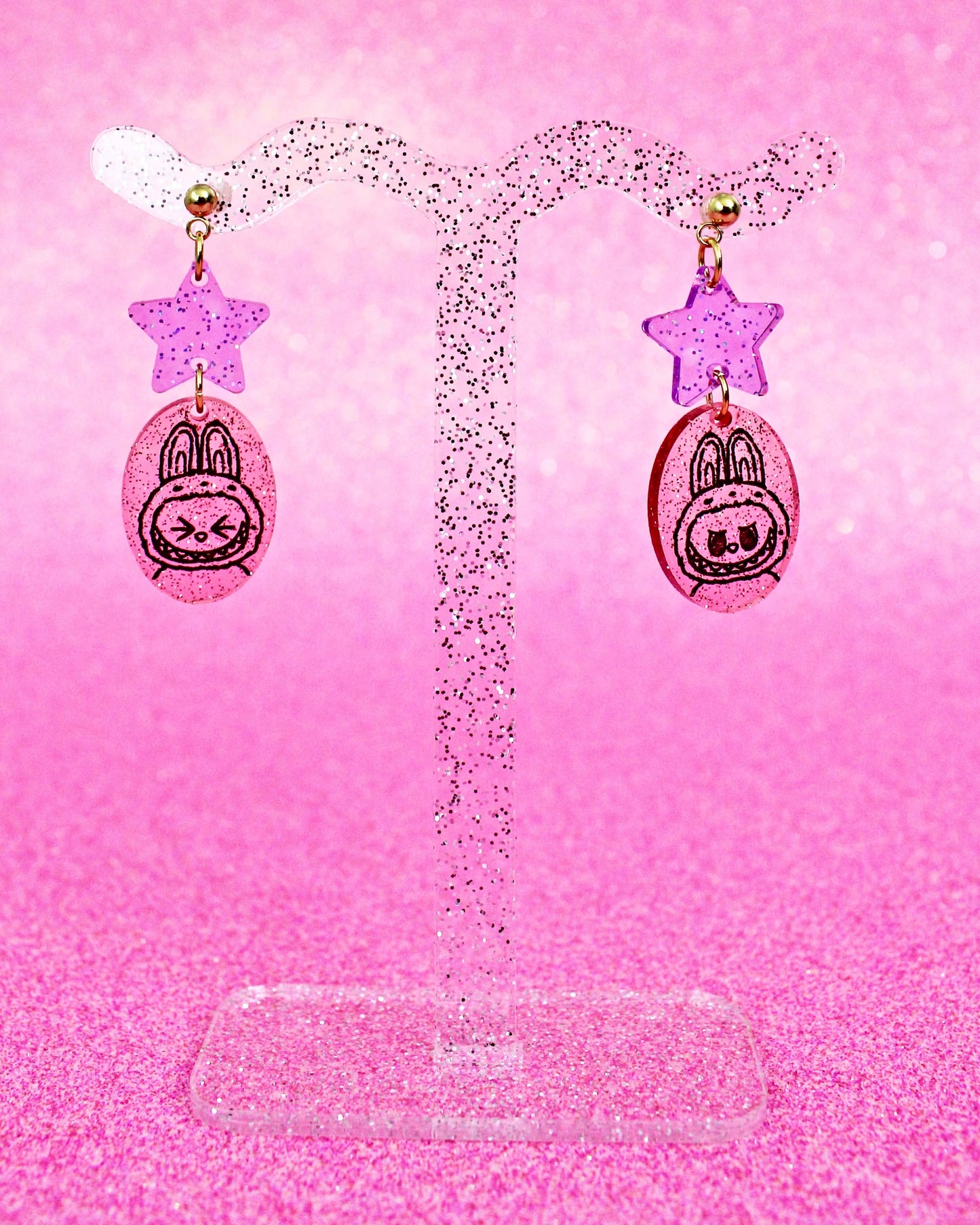 Chaos Cuties Dangle Earrings - Character Jellies