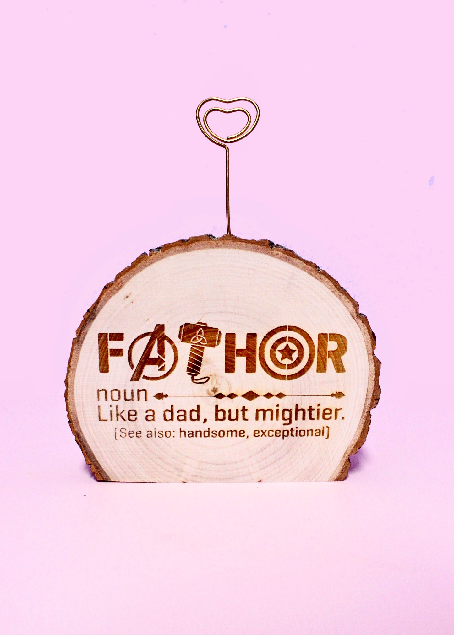 Engraved Photo Holder