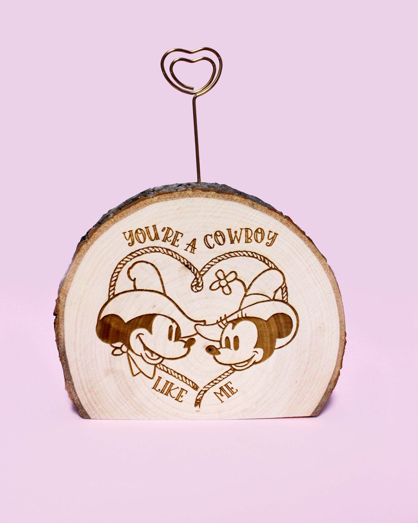 Engraved Photo Holder