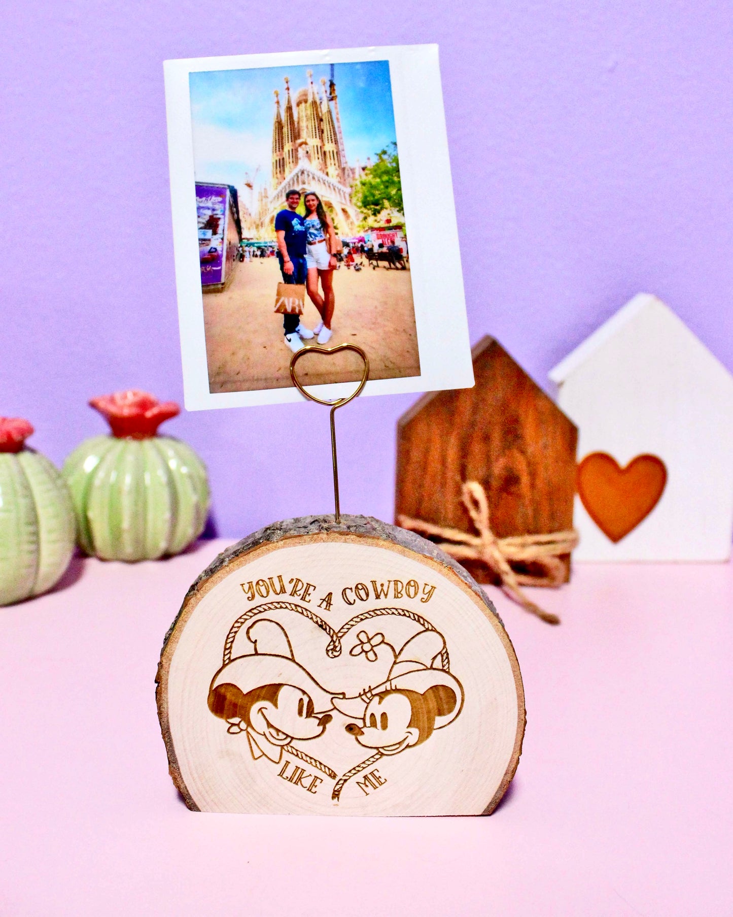 Engraved Photo Holder