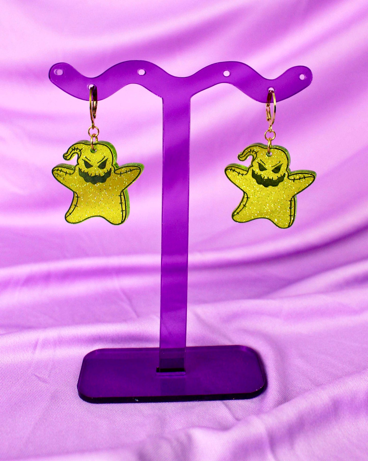 Jelly Oogie Boogie Dangle Earrings - Halloween