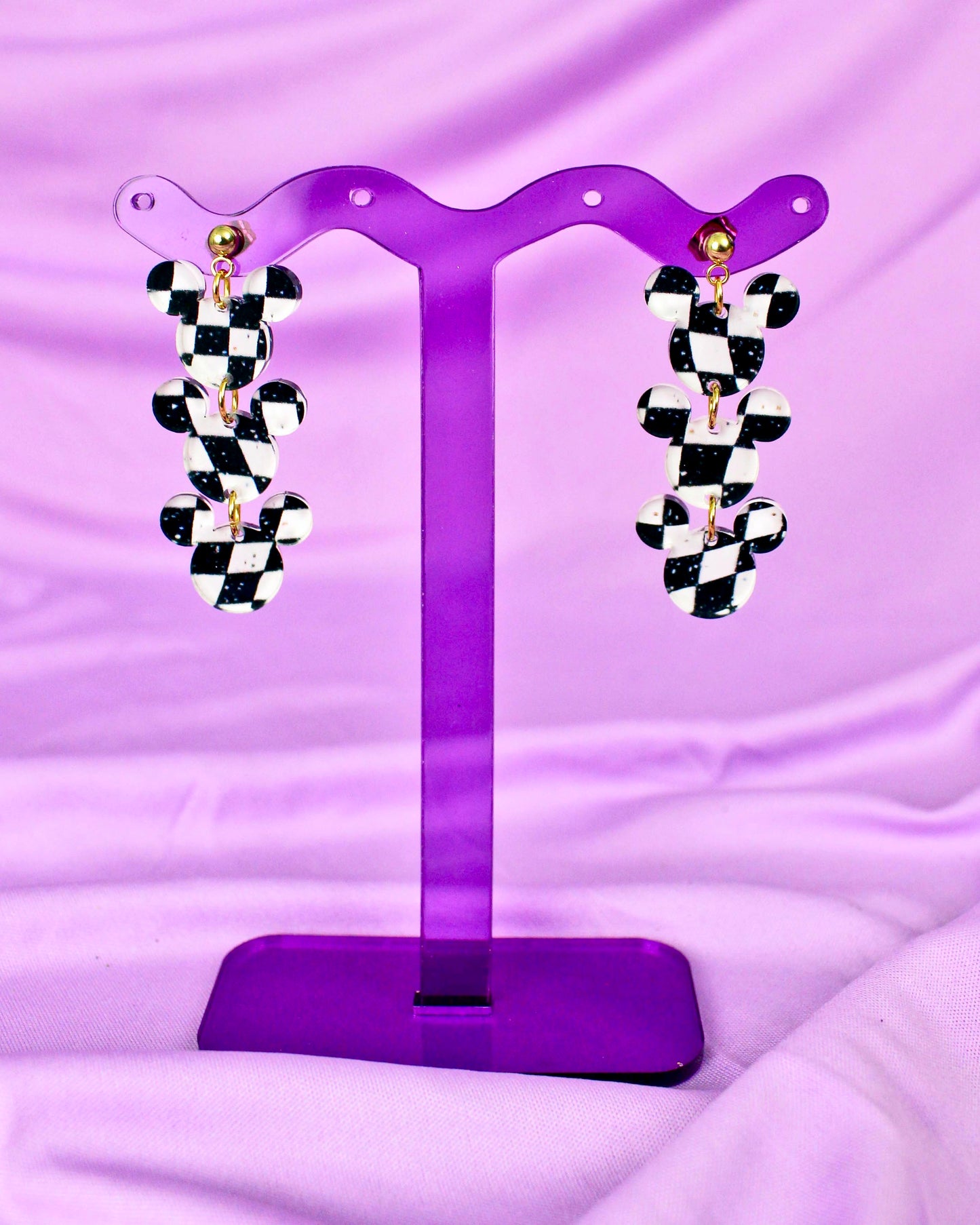Mouse Trio Dangle Earrings - Halloween