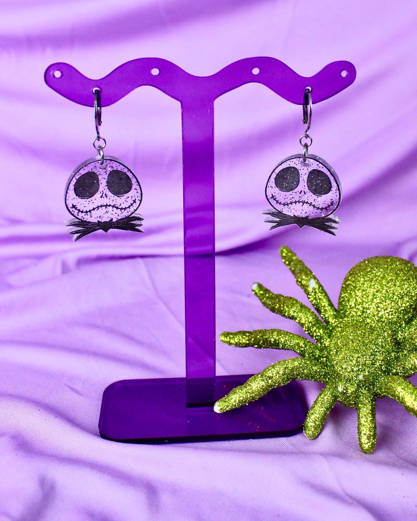 Jelly Jack Dangle Earrings - Halloween