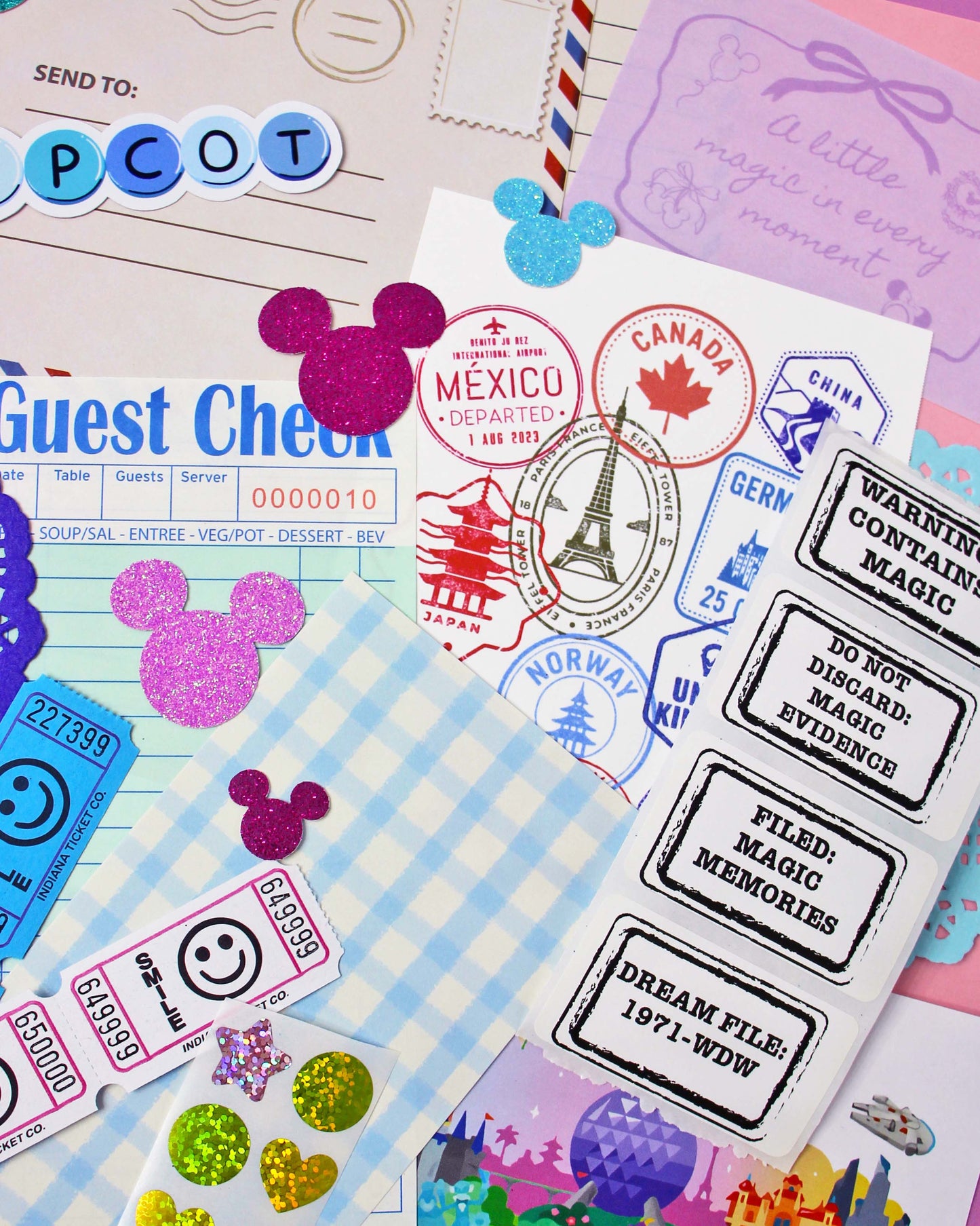Junk Journal Deluxe Scrap Pack - Crafts + DIY