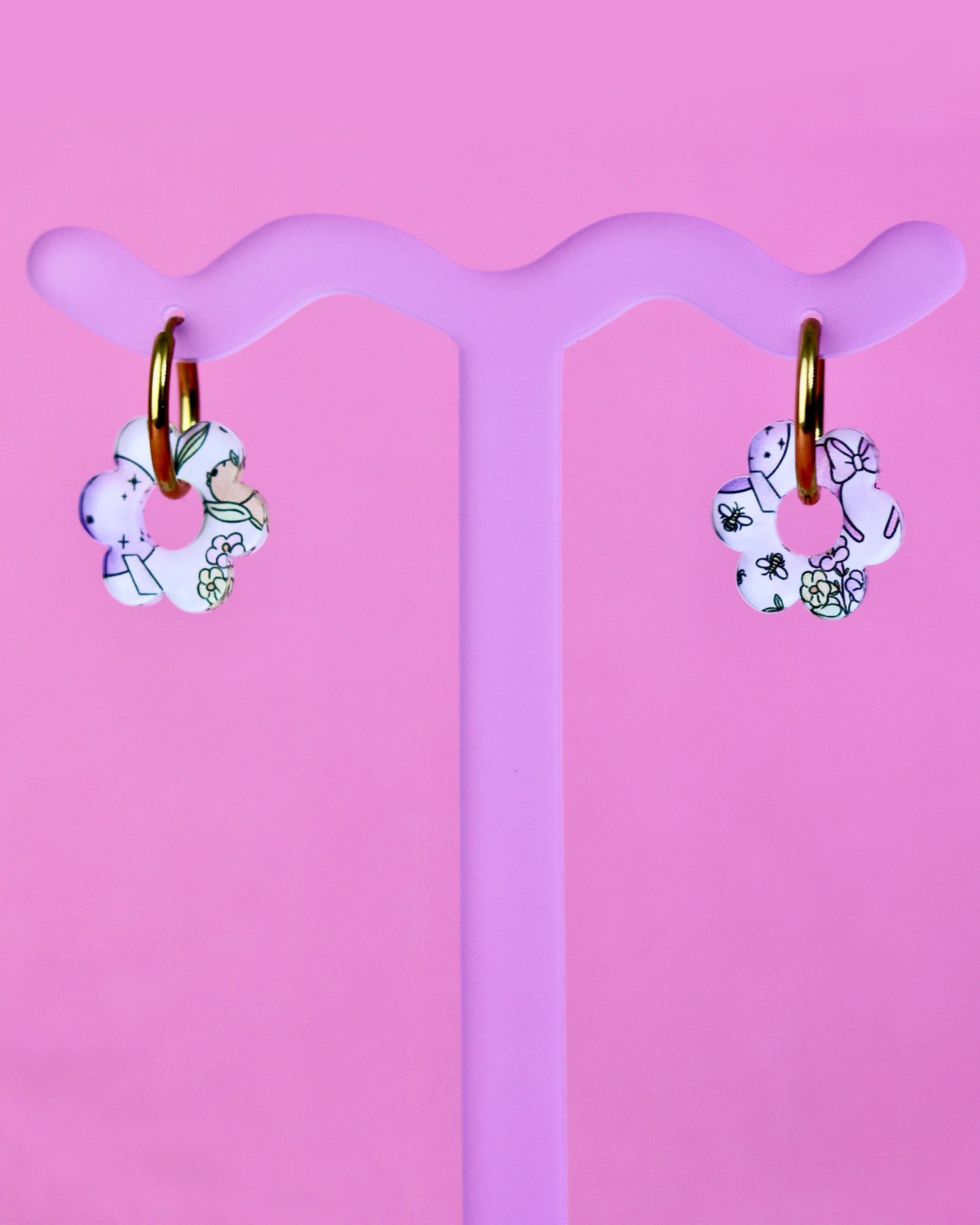 Dangle Earrings - Magic in Bloom