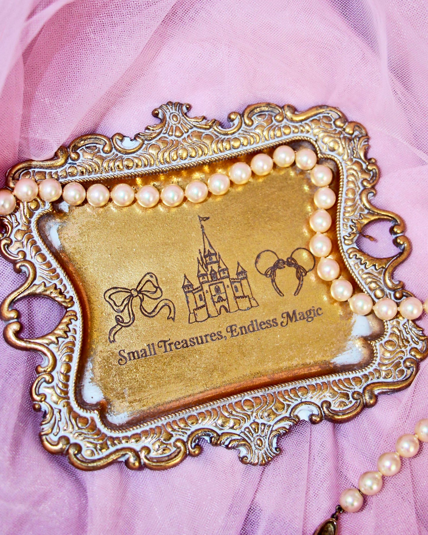 Trinket Tray - Small Treasures, Endless Magic - Hub Grass & Castle Views Collection