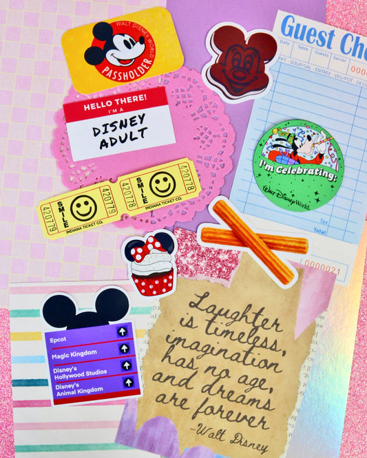 Junk Journal Mini Scrap Pack -  Crafts + DIY