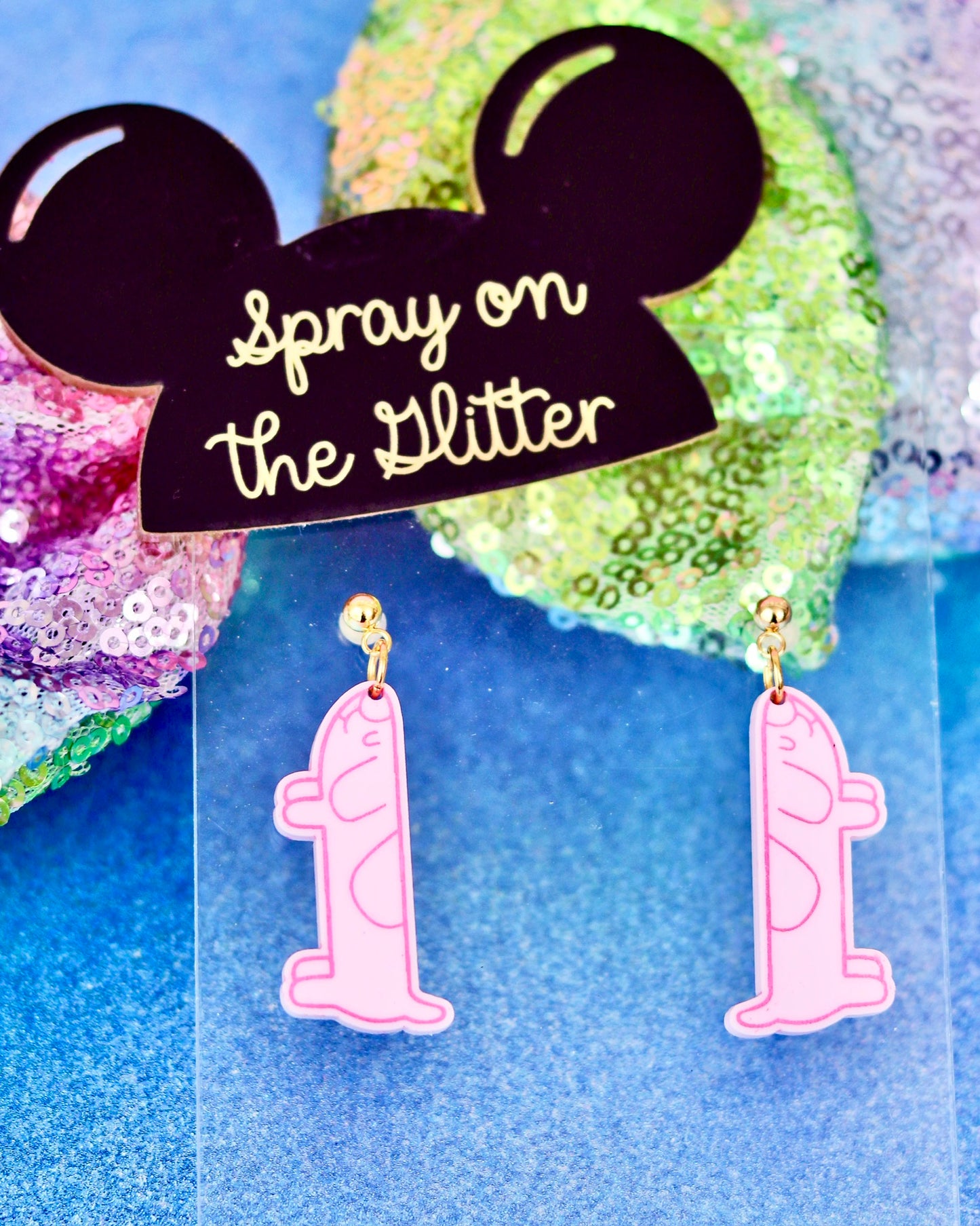 Dangle Earrings - Playtime Pups