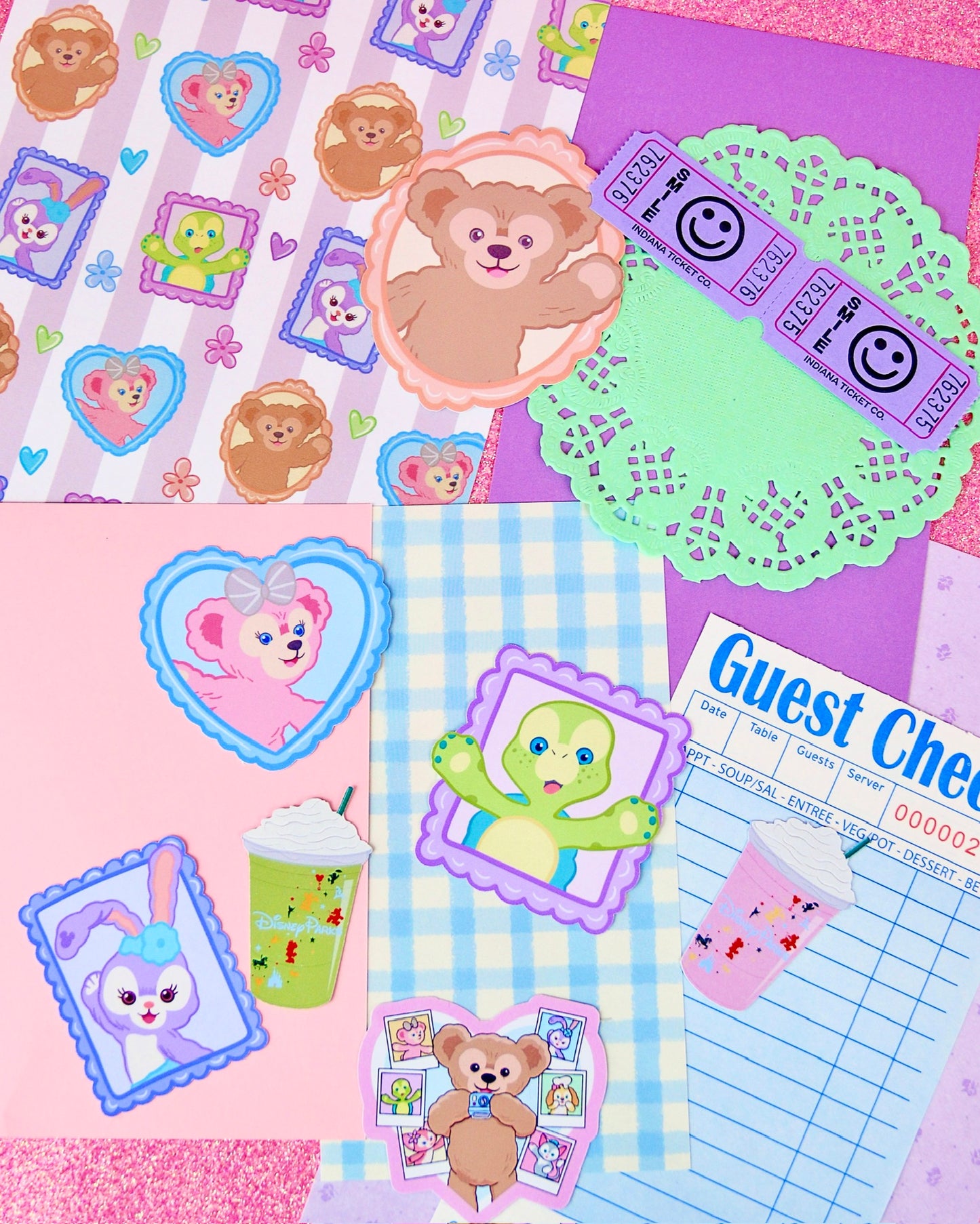 Junk Journal Mini Scrap Pack -  Crafts + DIY
