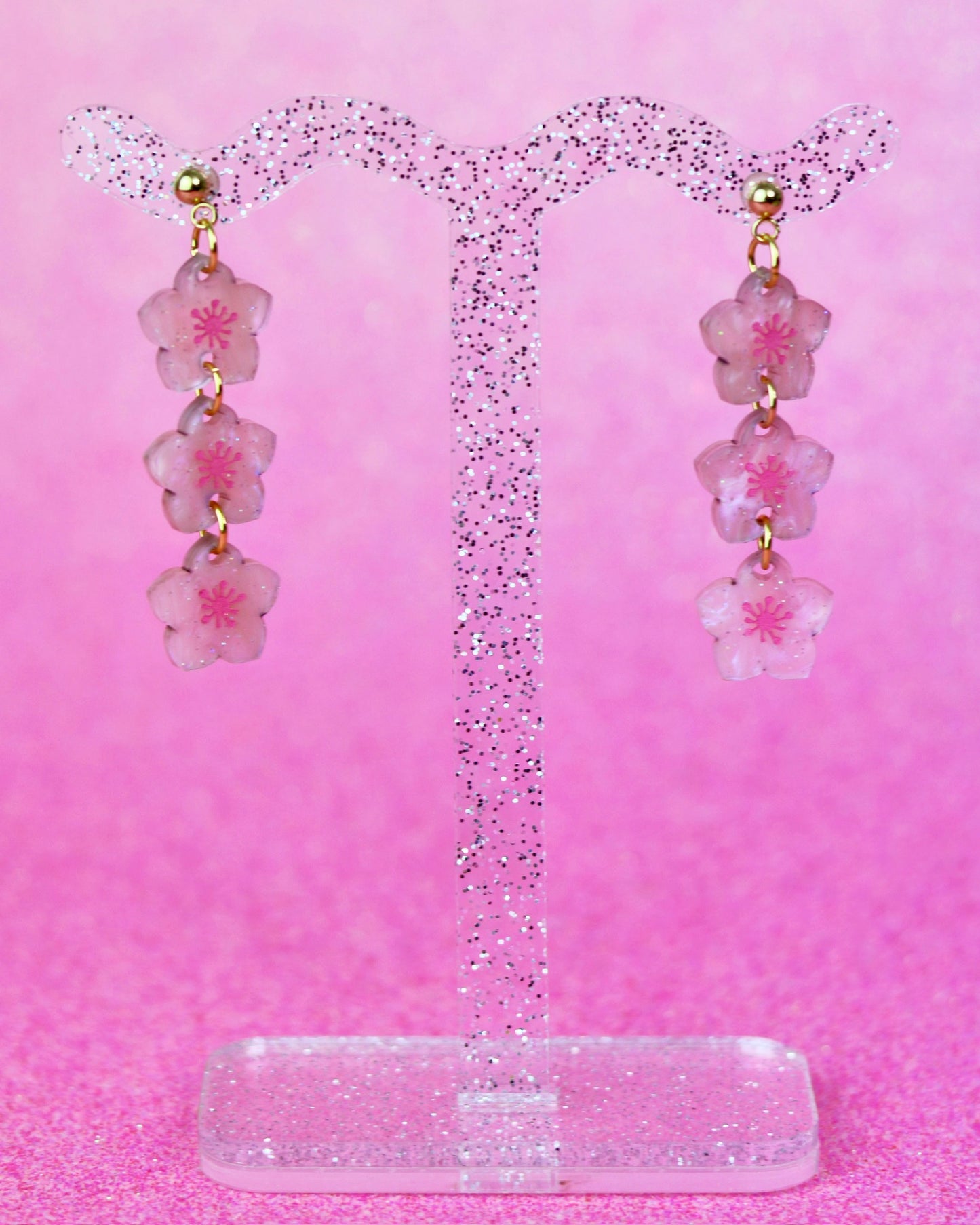 Dangle Earrings - Sakura Season