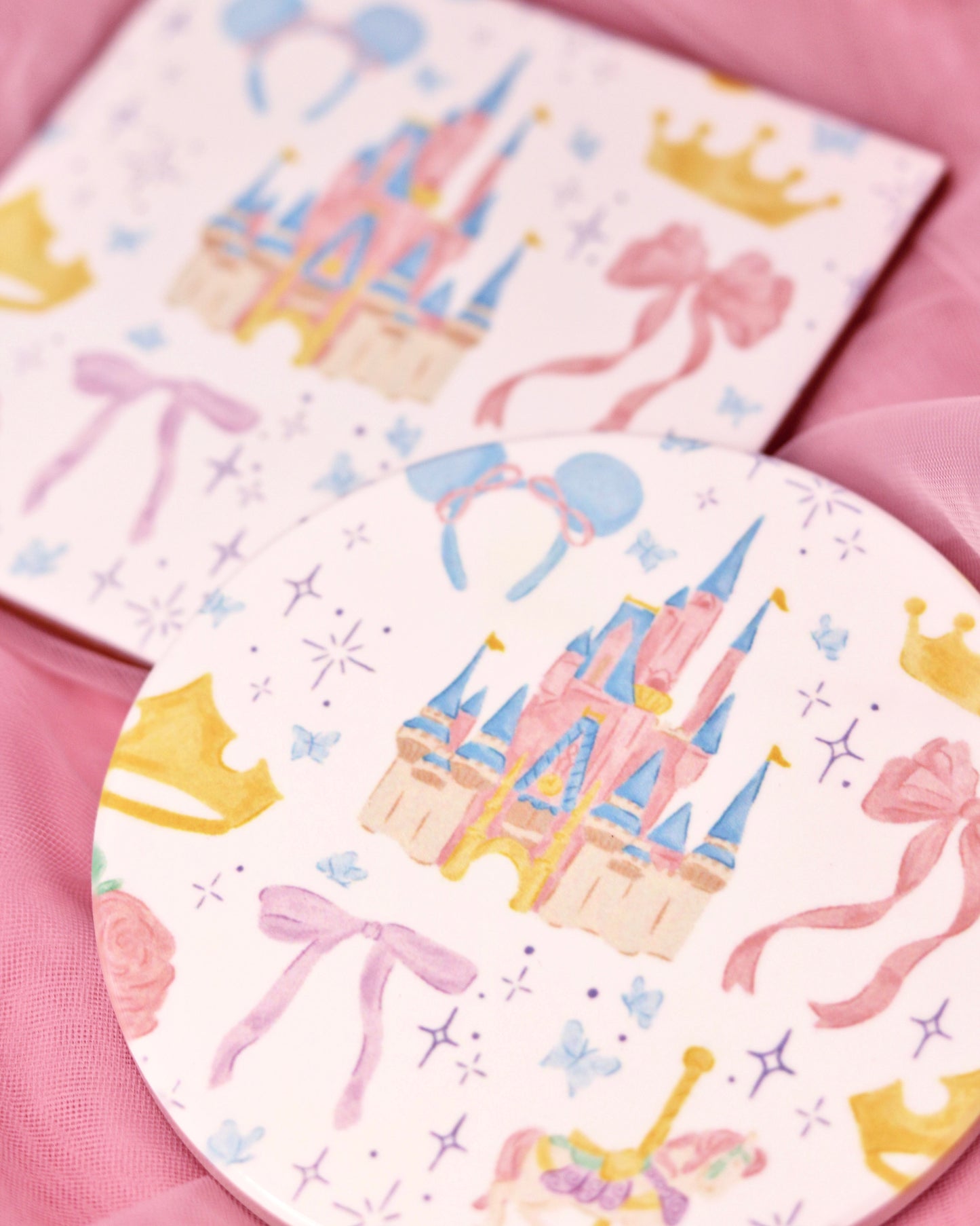 Ceramic Tile Coaster - Once Upon a Dream Collection