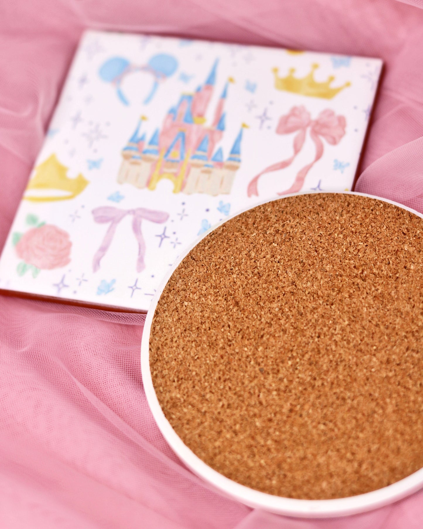 Ceramic Tile Coaster - Once Upon a Dream Collection
