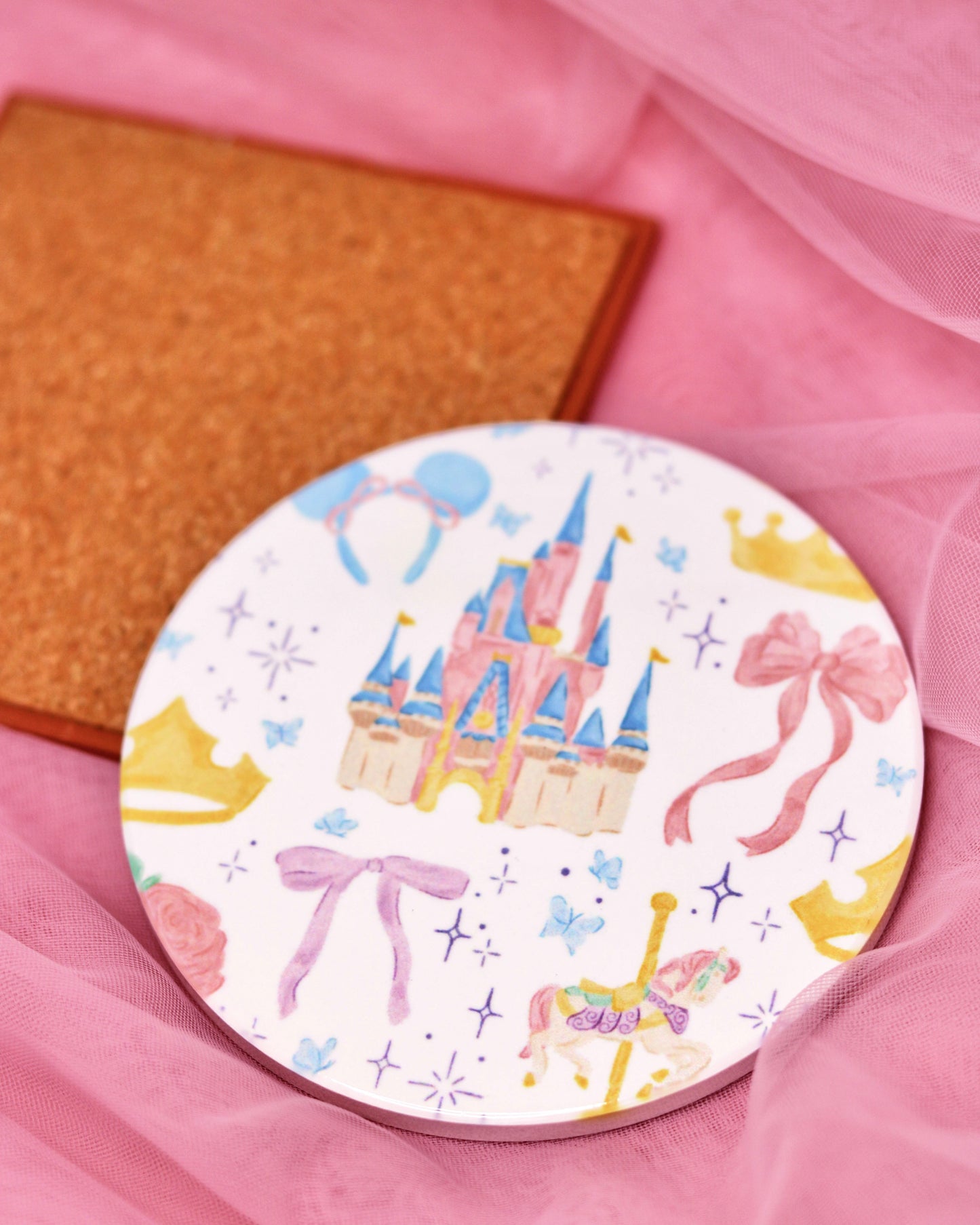Ceramic Tile Coaster - Once Upon a Dream Collection