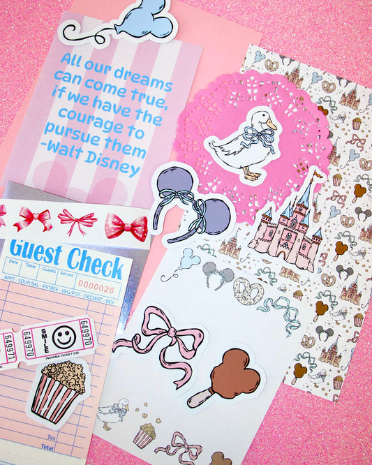 Junk Journal Mini Scrap Pack -  Crafts + DIY - Hub Grass & Castle Views Collection