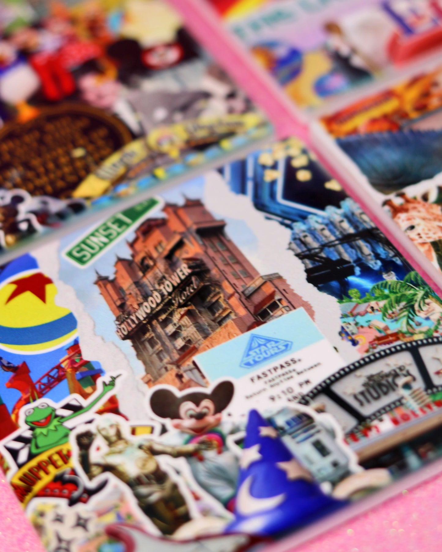 Ceramic Tile Coaster - Parks Collage