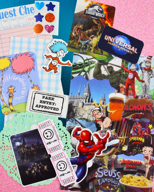 Junk Journal Mini Scrap Pack -  Crafts + DIY