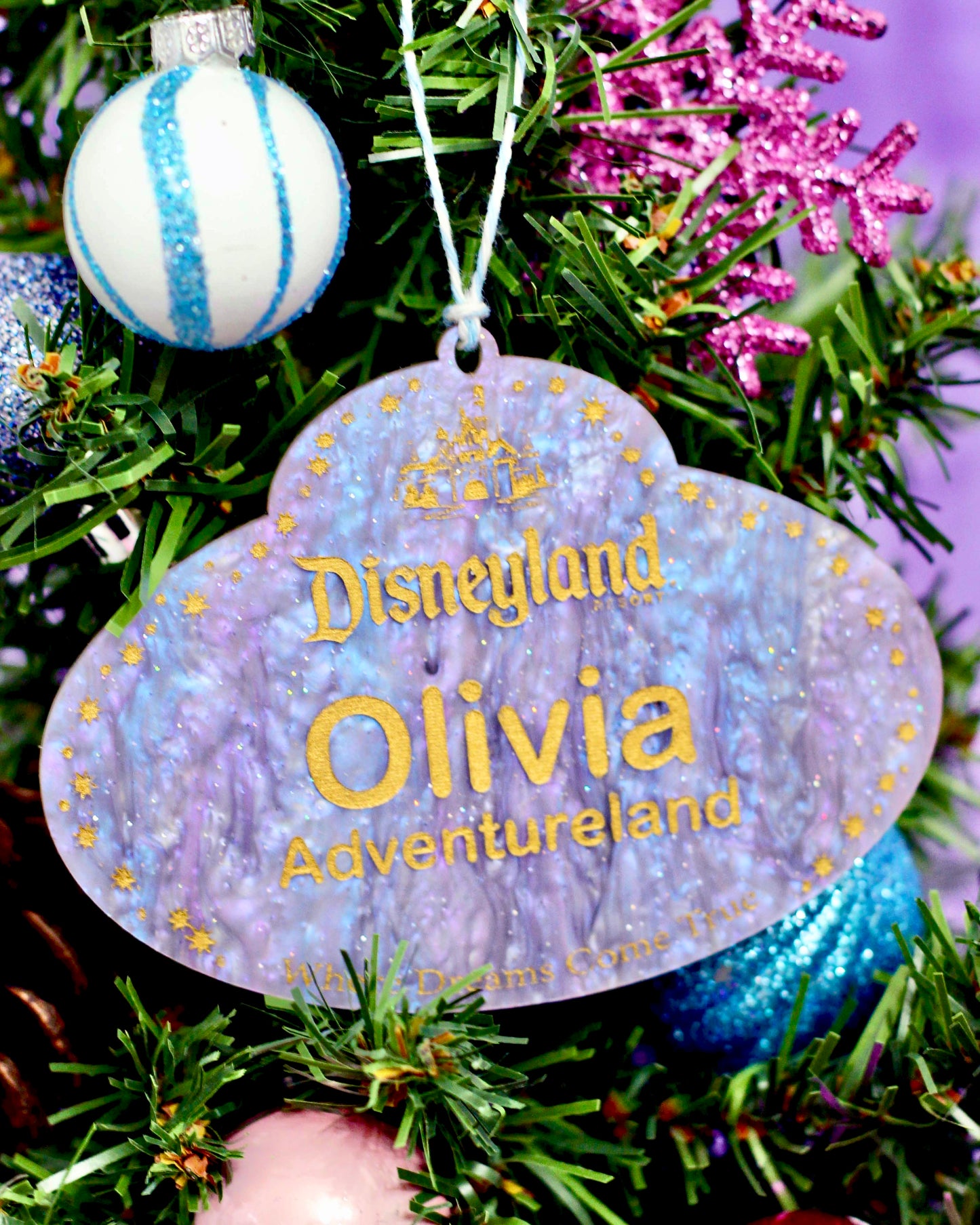Custom Name Tag Ornament - You Pick the Style - Ornaments