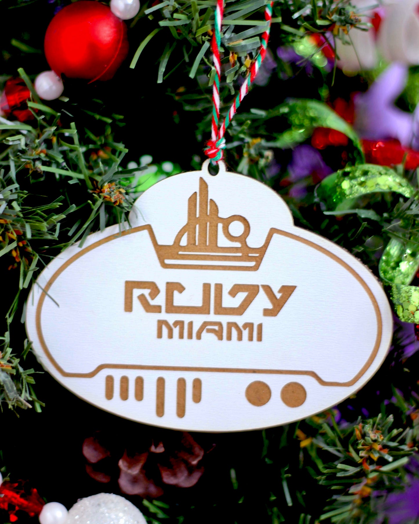 Custom Name Tag Ornament - You Pick the Style - Ornaments