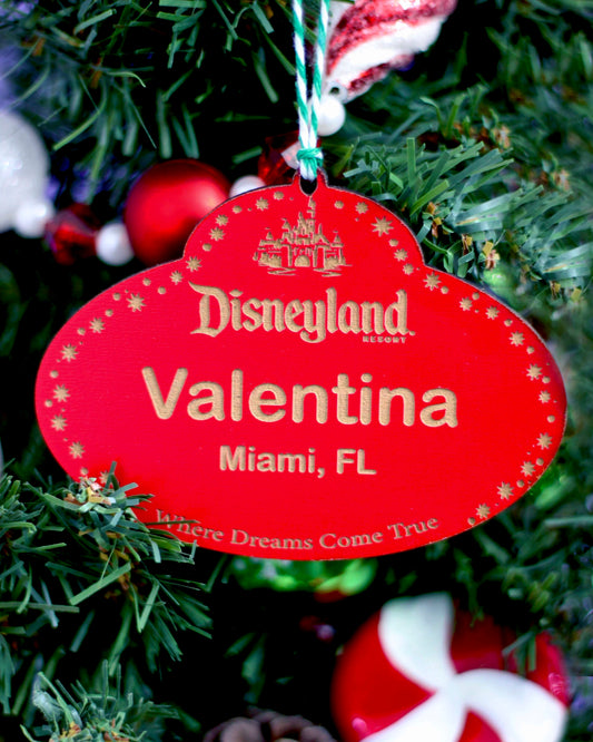 Custom Name Tag Ornament - You Pick the Style - Ornaments