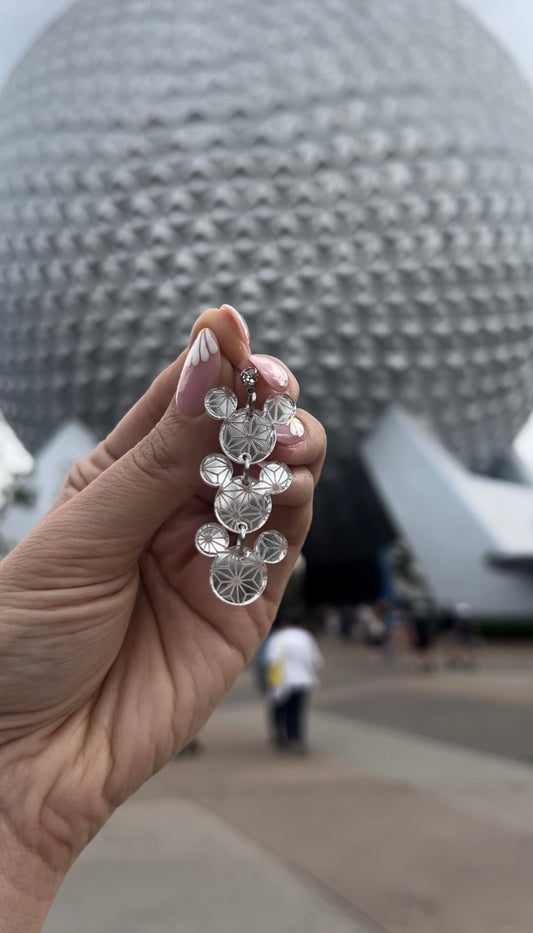 Spaceship Earth Earrings