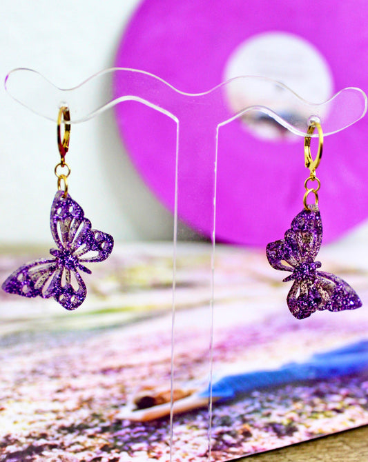 Speak Now Butterfly Dangle Earrings - Swifties