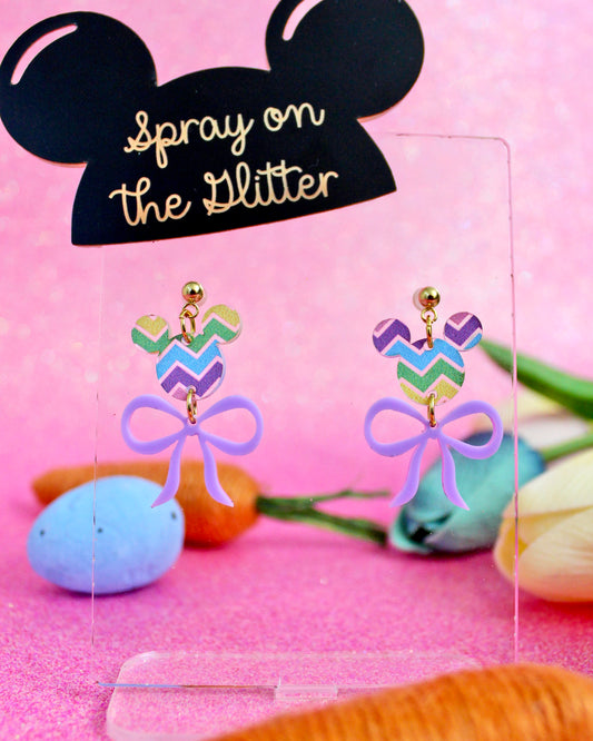 Coquette Easter Dangle Earrings - Holidays