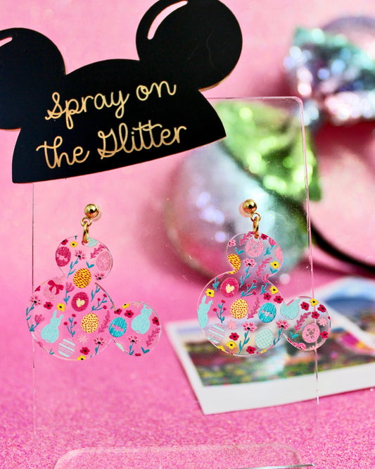 Easter Mouse Earrings - Holidays