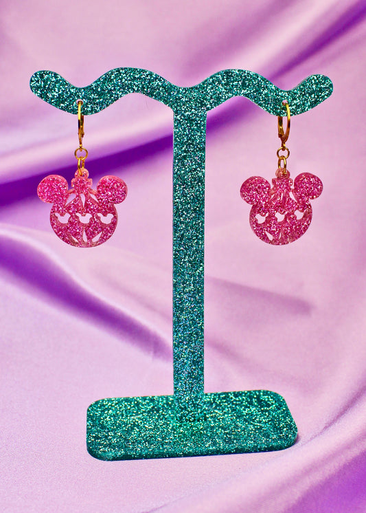 Ornament Dangle Earrings - Holiday Glam