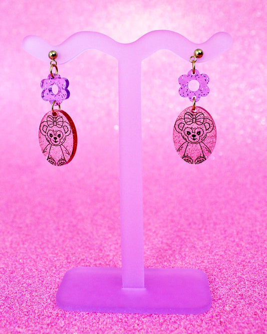Cuddle Crew Dangle Earrings - Character Jellies