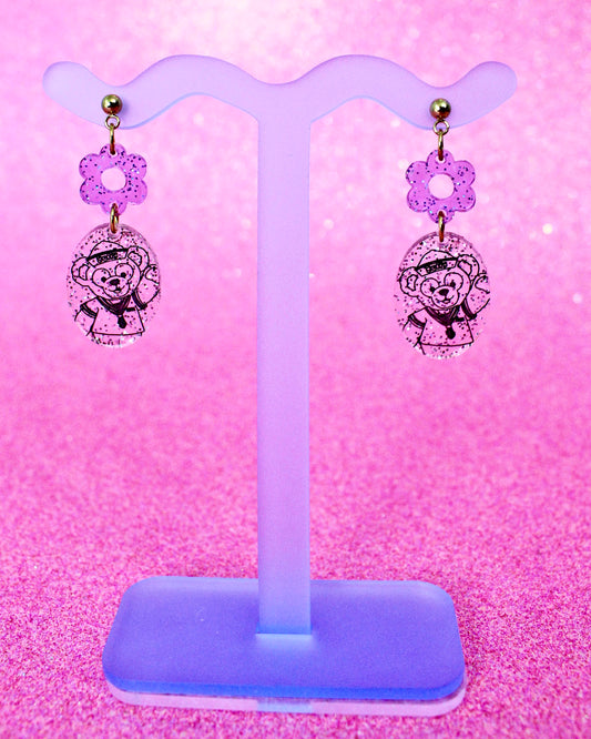 Cuddle Crew Dangle Earrings - Character Jellies