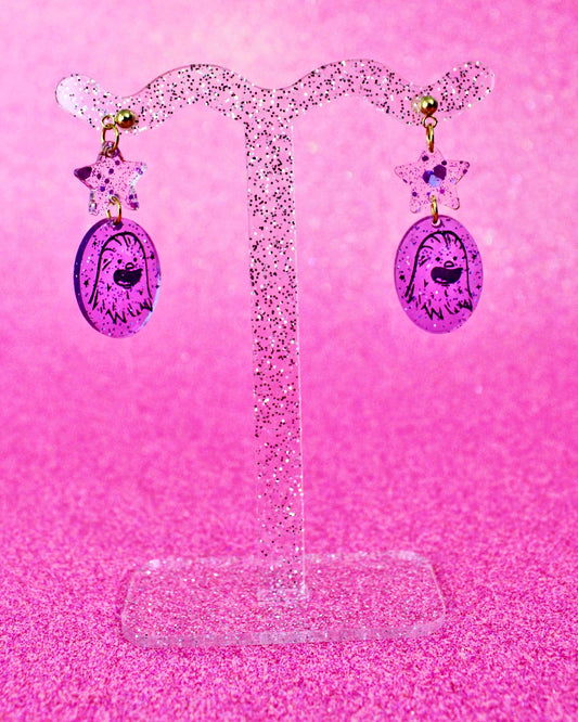 Galactic Squad Dangle Earrings - Character Jellies