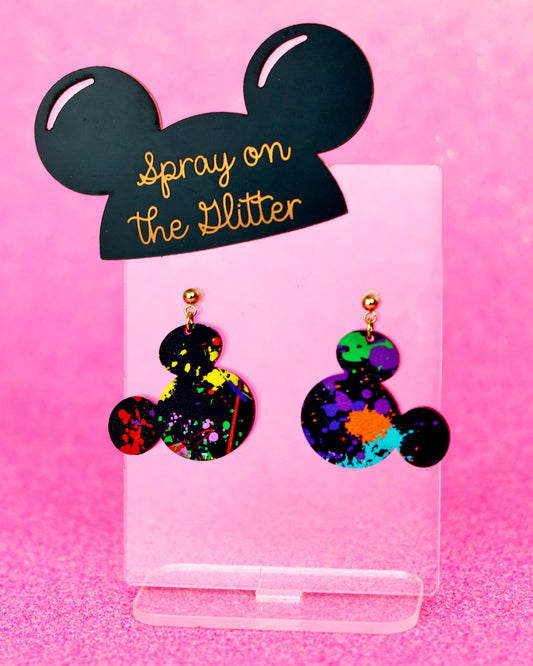 Mouse Dangle Earrings - Festival of the Arts