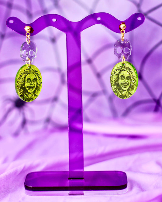 Beetle Vibes Dangle Earrings - Character Jellies