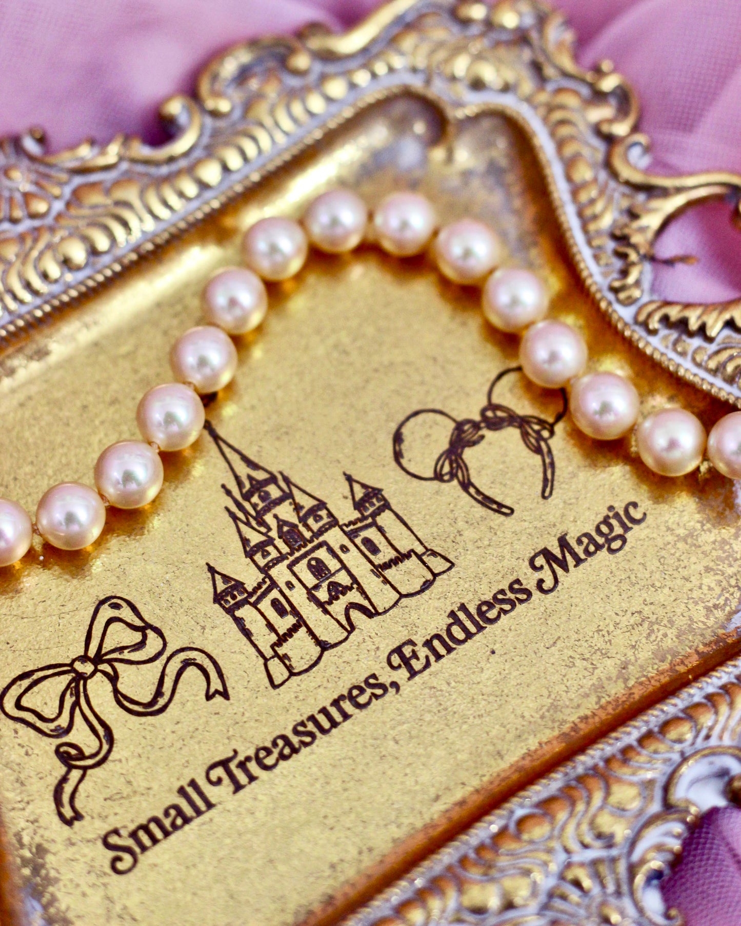 Trinket Tray - Small Treasures, Endless Magic - Hub Grass & Castle Views Collection